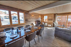 Chalet 24 pers sur la route du tour Huez